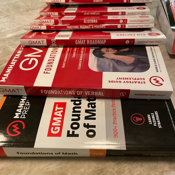 Manhattan Prep GMAT books. WHOLE COLLECTION 2018. Hardly used! - Picture 2 of 4